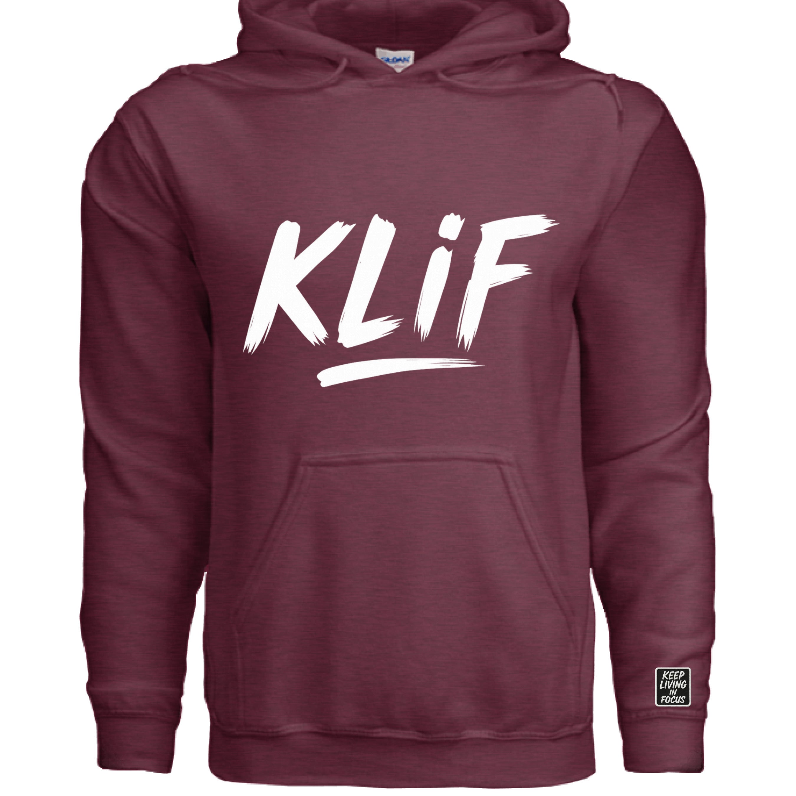 Heather Sport Dark Maroon - FRONT