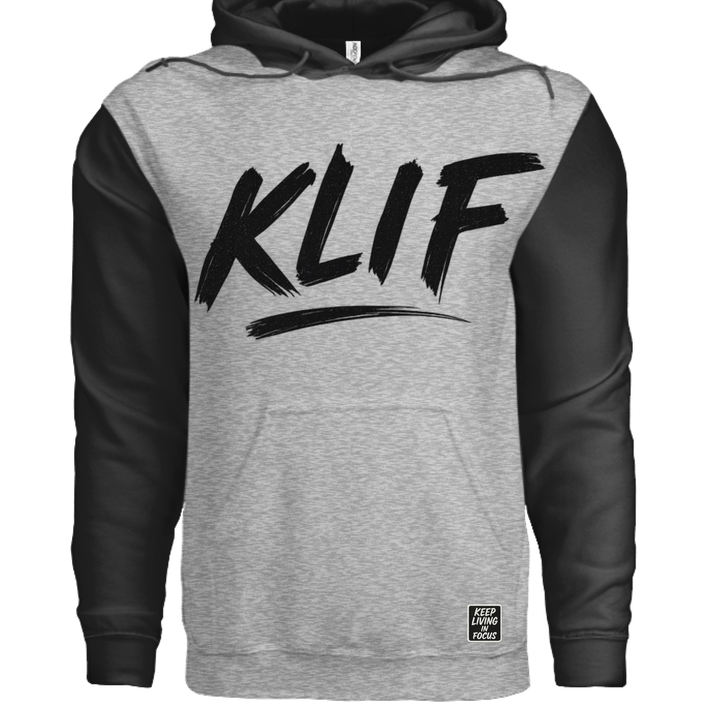 Grey Heather/ Black - FRONT