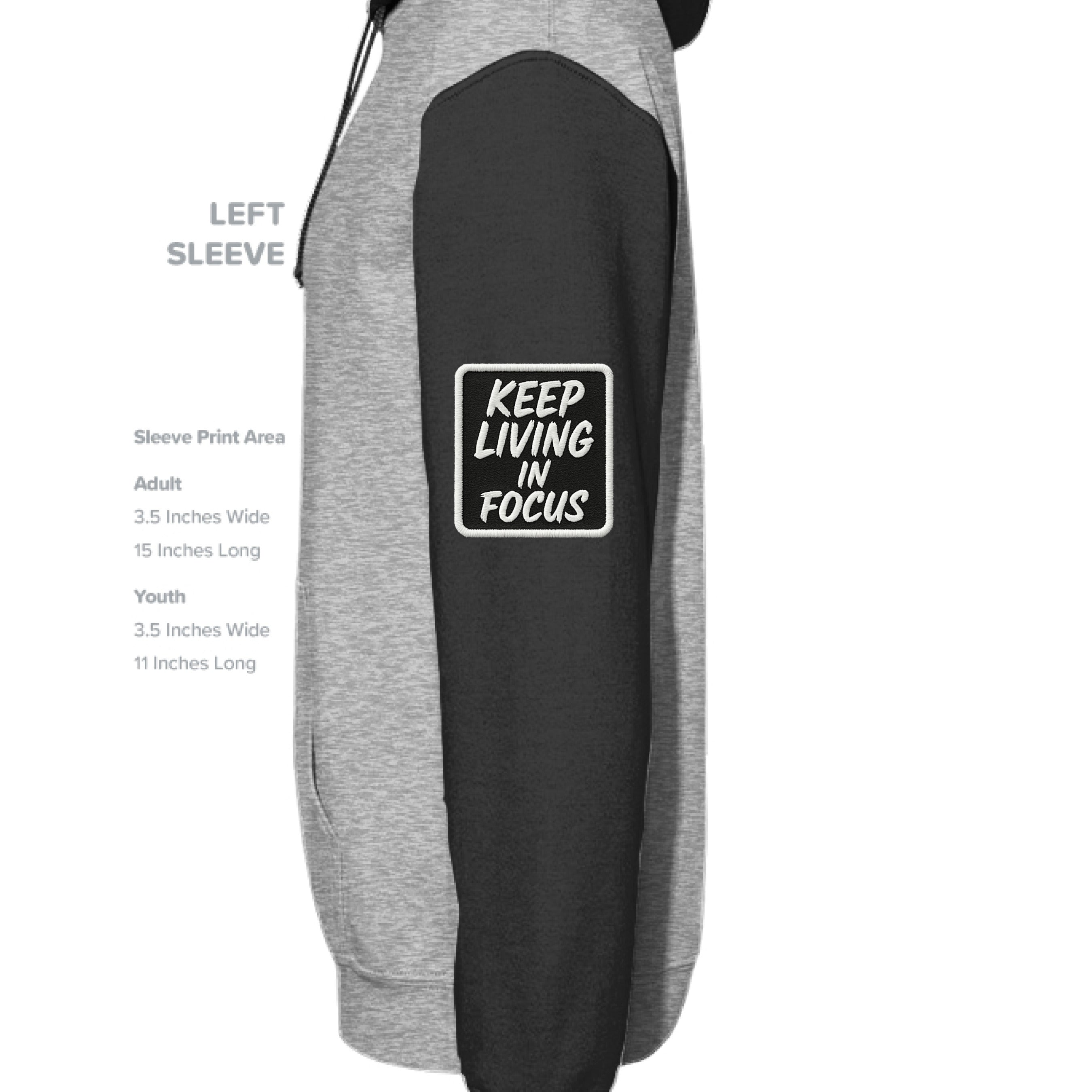 Grey Heather/ Black - SLEEVE_LEFT
